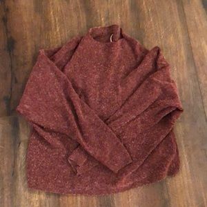 Free people maroon sweater